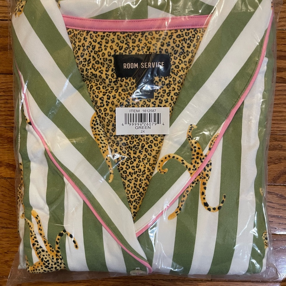 Brand  New Room Service Plus Size  Womens PJ set 2X